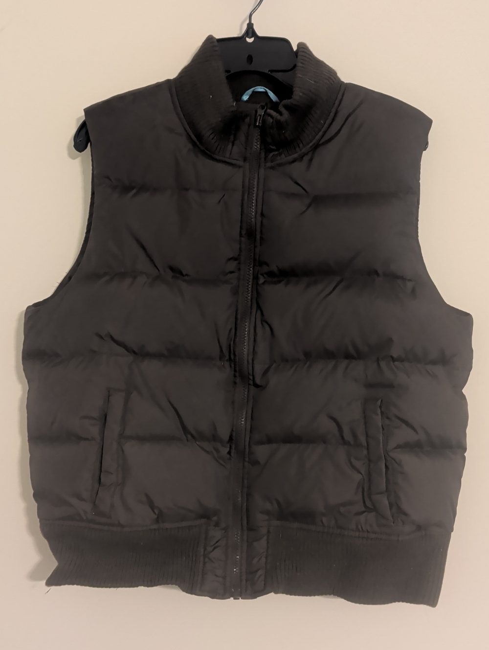 Women's Dark Brown Quilted Puffer Vest